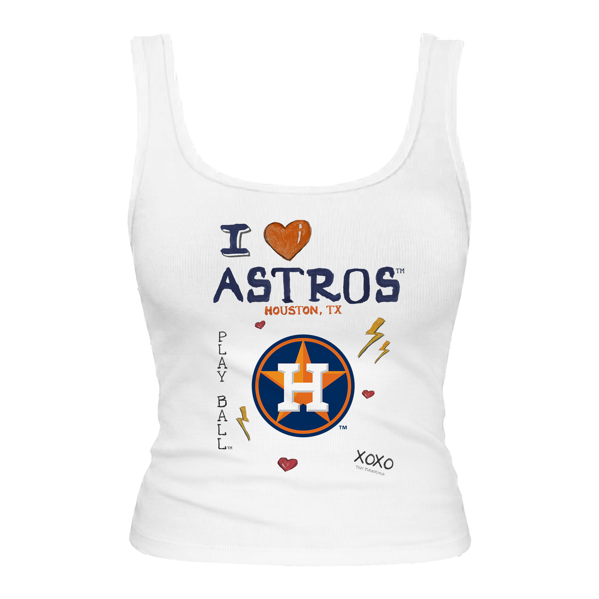 Houston Astros I Heart Astros Emmy Tank