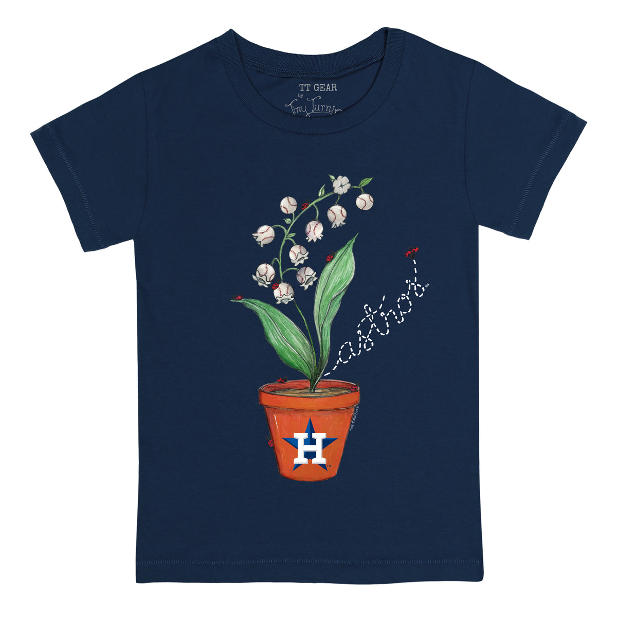 Houston Astros Ladybug Tee Shirt