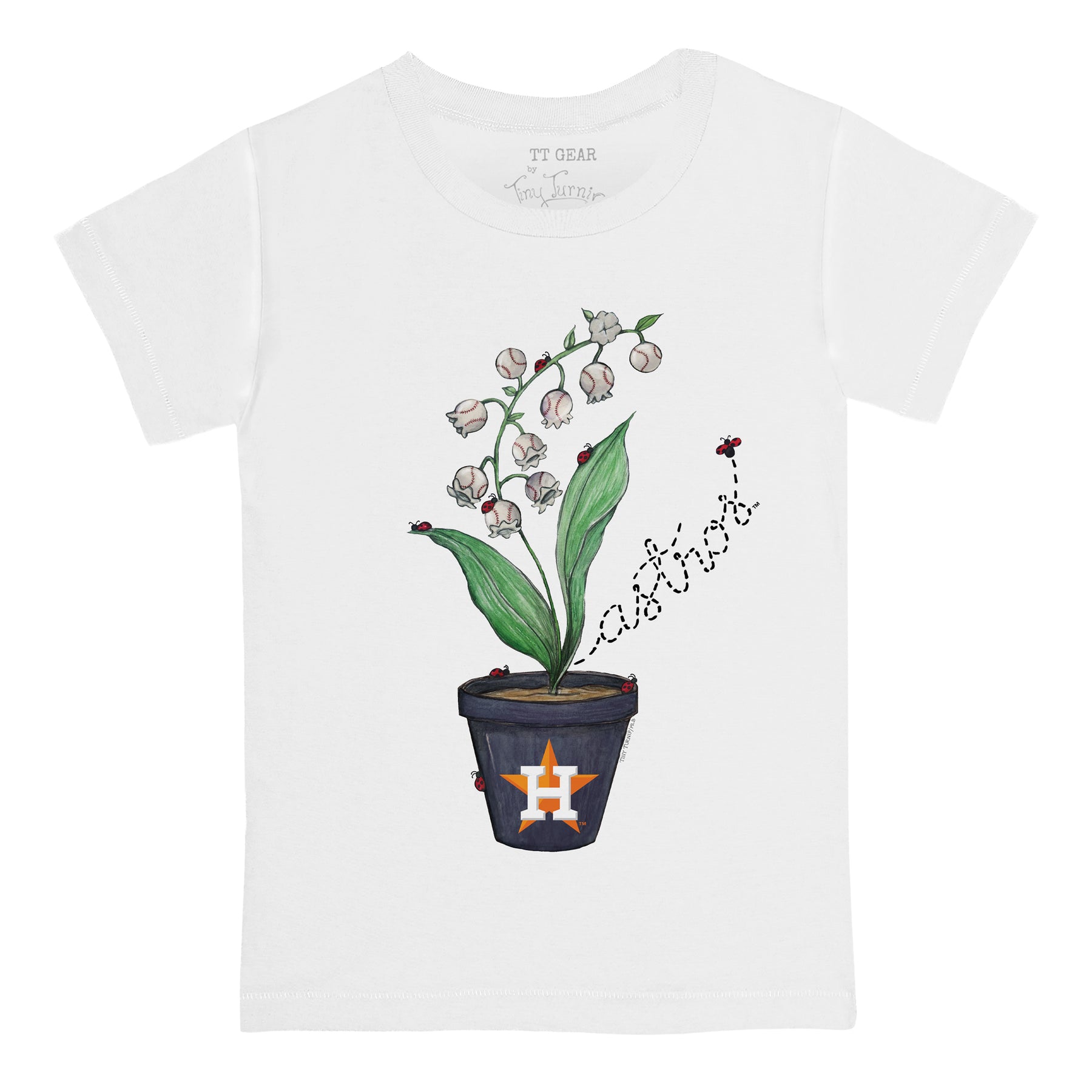 Houston Astros Ladybug Tee Shirt