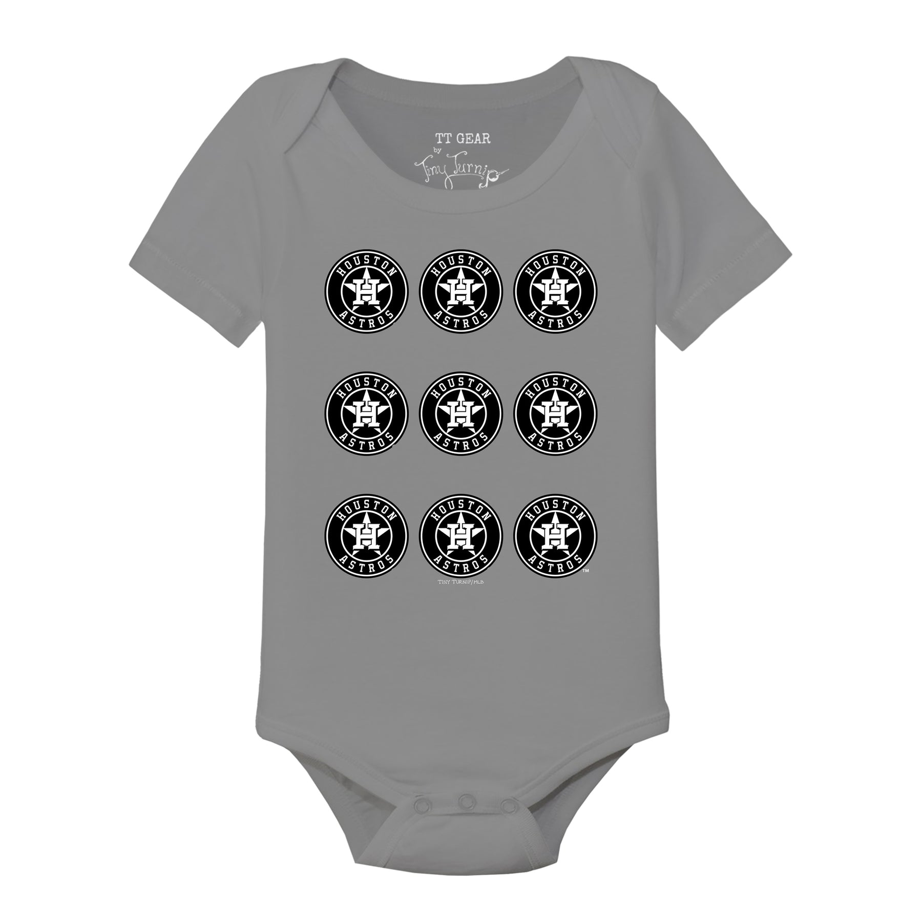 Houston Astros Logo Grid Short Sleeve Snapper