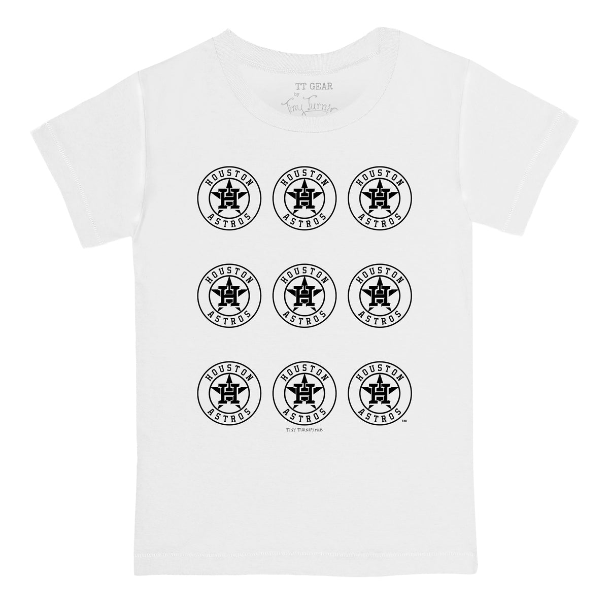 Houston Astros Logo Grid Tee Shirt