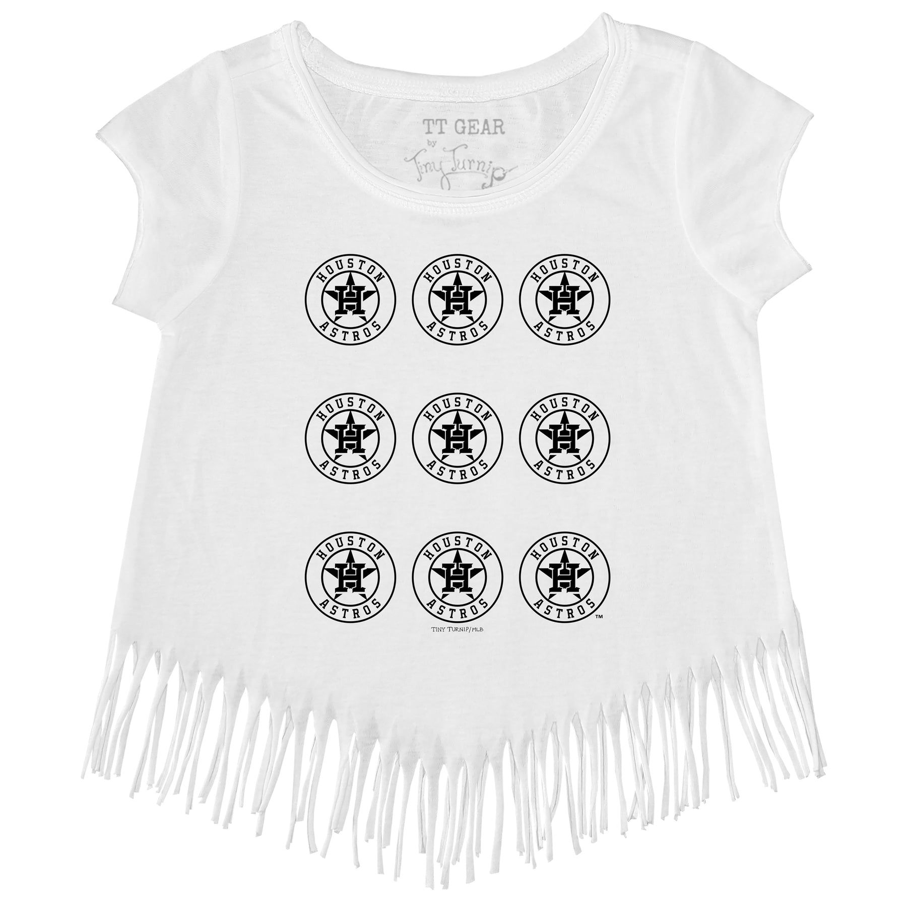 Houston Astros Logo Grid Fringe Tee