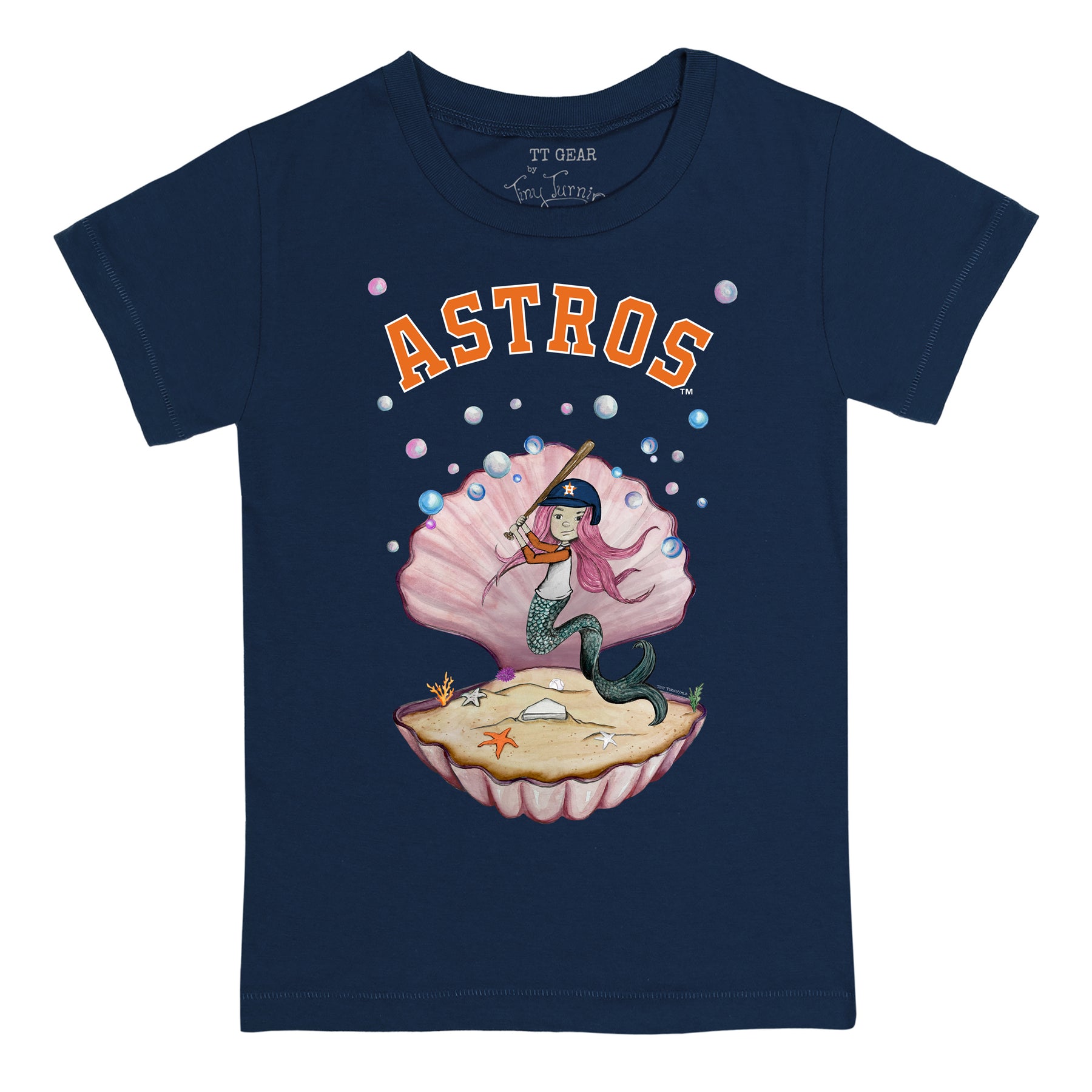 Houston Astros Mermaid Tee Shirt