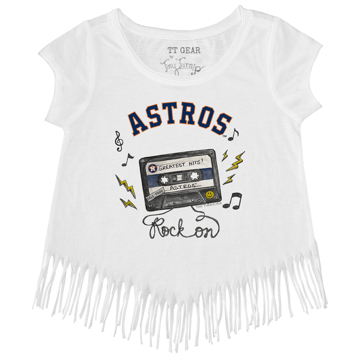 Houston Astros Mixtape Fringe Tee
