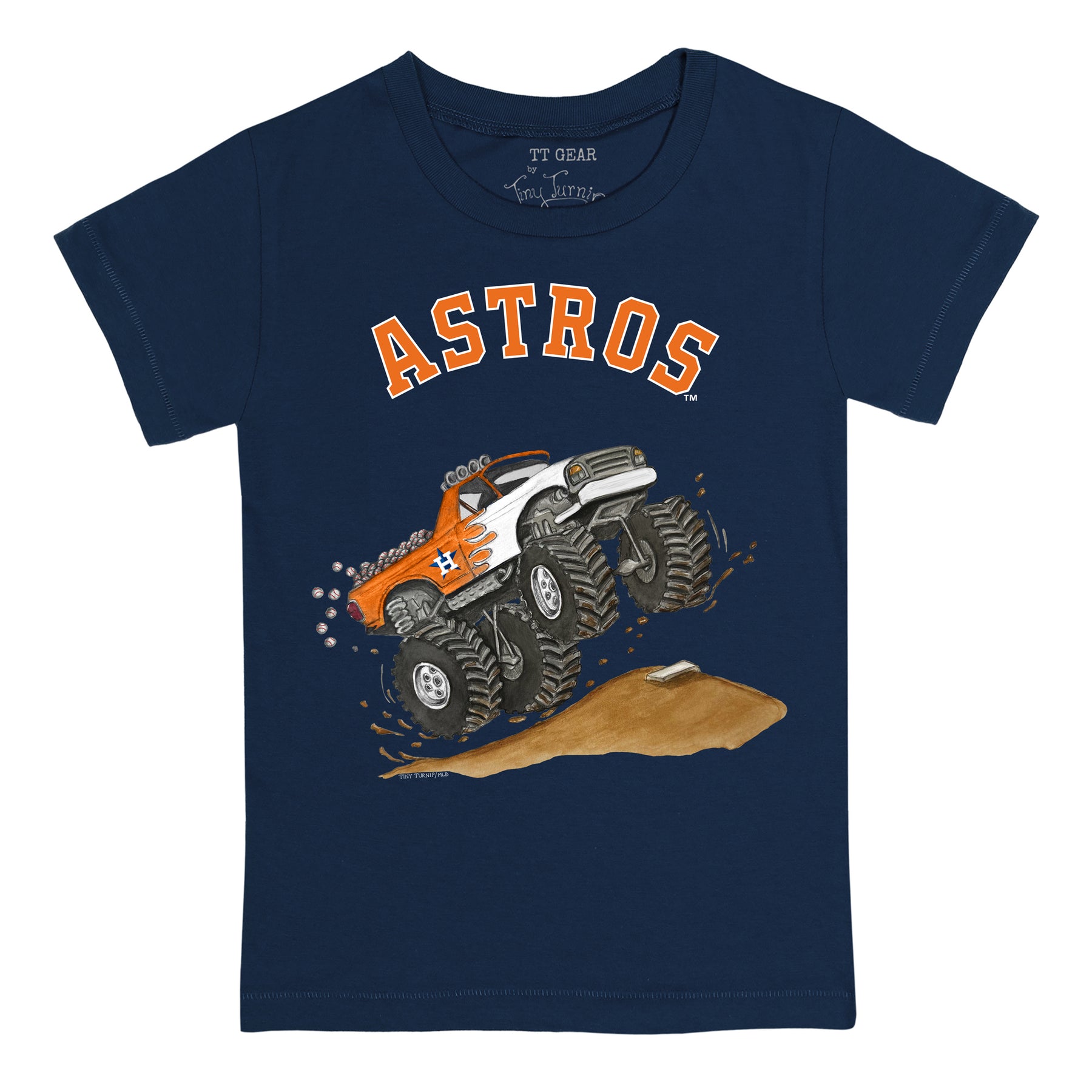 Houston Astros Monster Truck Tee Shirt