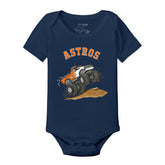 Houston Astros Monster Truck Short Sleeve Snapper