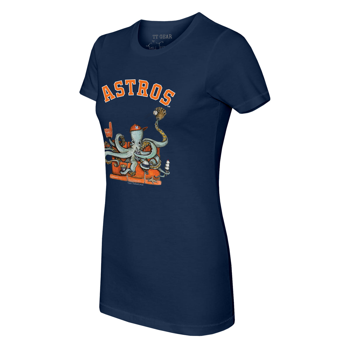 Houston Astros Octopus Tee Shirt