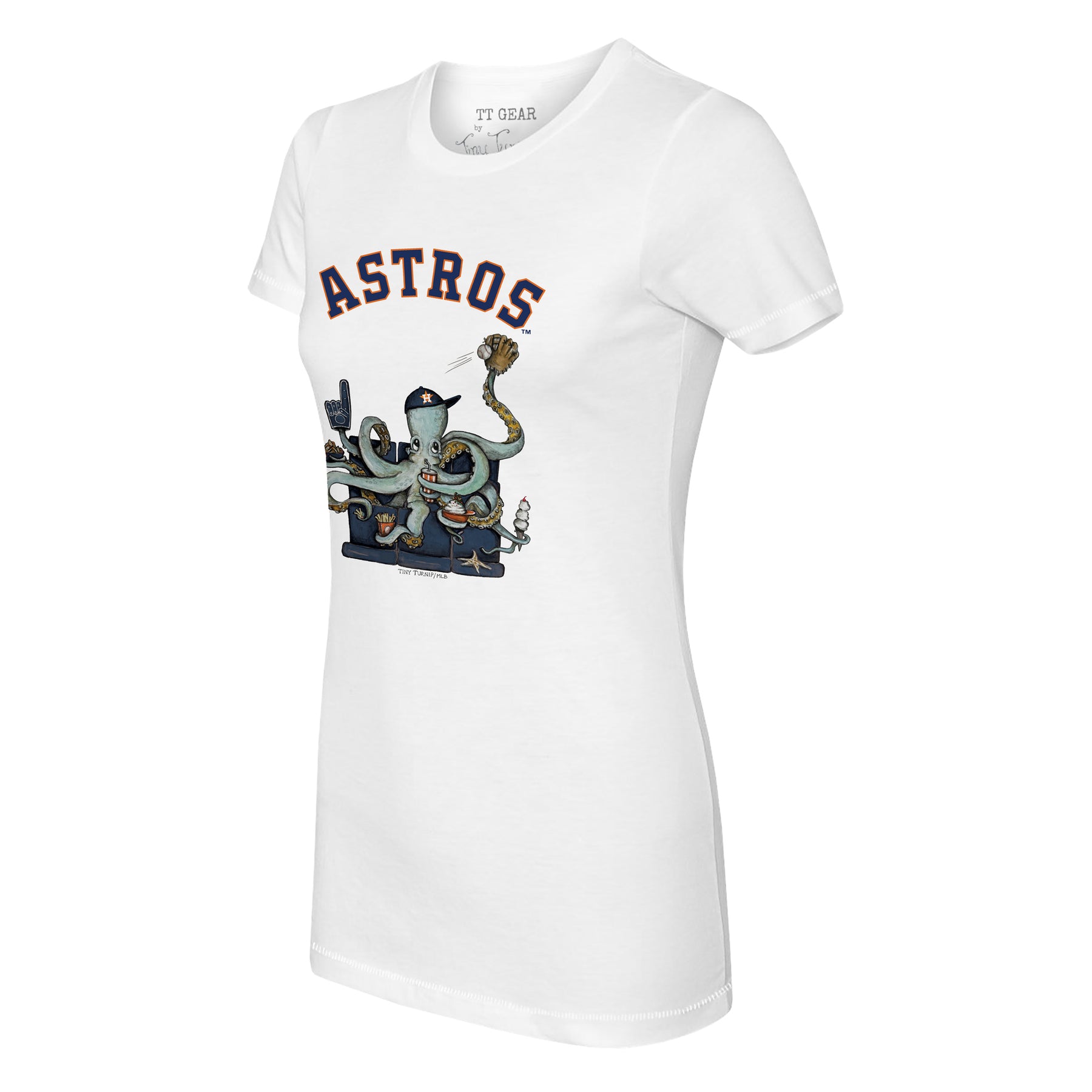 Houston Astros Octopus Tee Shirt