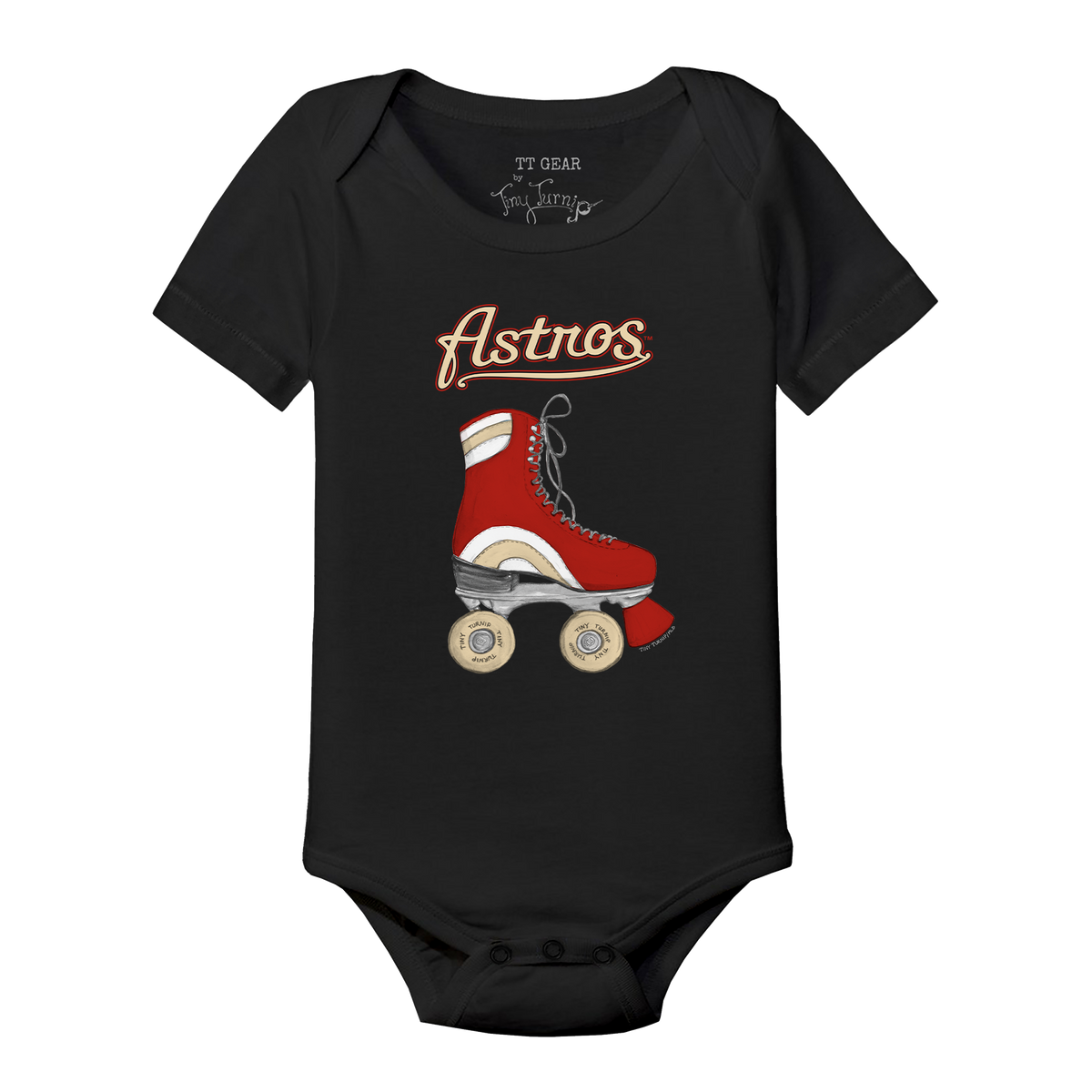 Houston Astros Retro Skate Short Sleeve Snapper