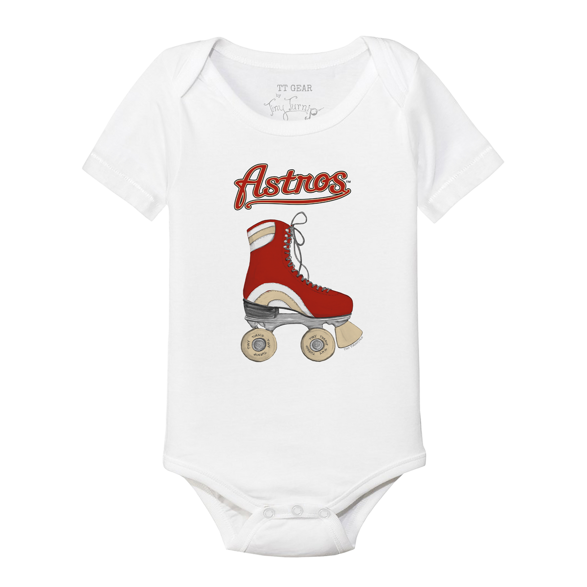 Houston Astros Retro Skate Short Sleeve Snapper