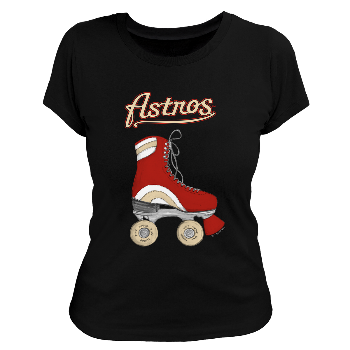 Houston Astros Retro Skate Women's Tee Shirt
