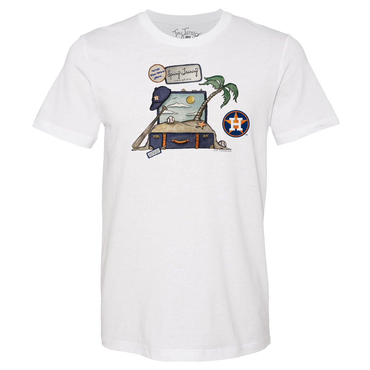 Houston Astros Spring Training 2026 Unisex Tee Shirt - Tiny Turnip