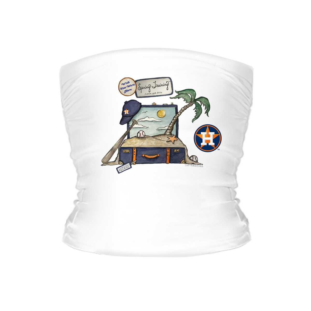 Houston Astros Spring Training 2026 Tube Top - Tiny Turnip