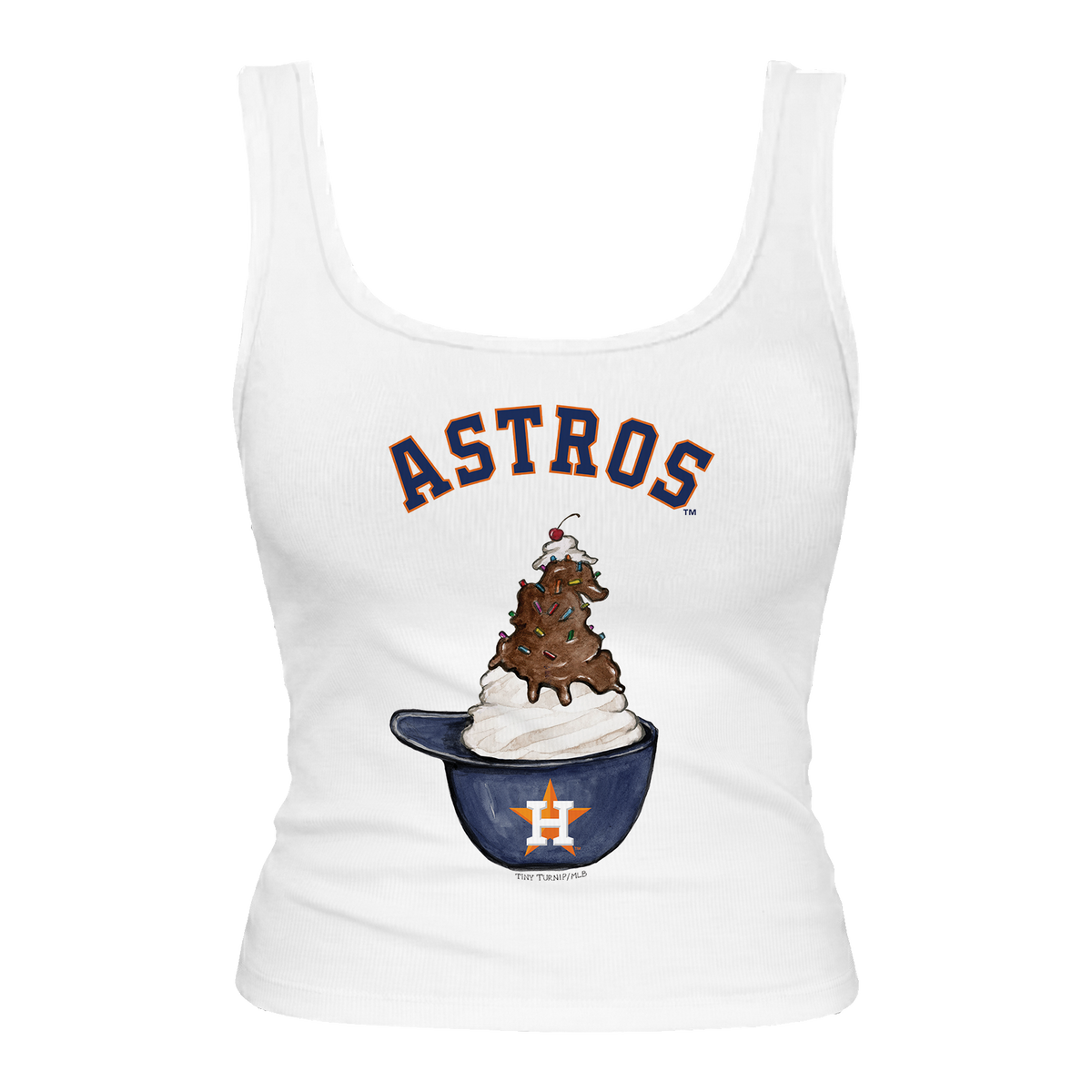 Houston Astros Sundae Helmet Emmy Tank