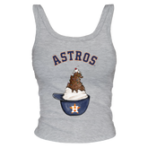 Houston Astros Sundae Helmet Ribbed Tank