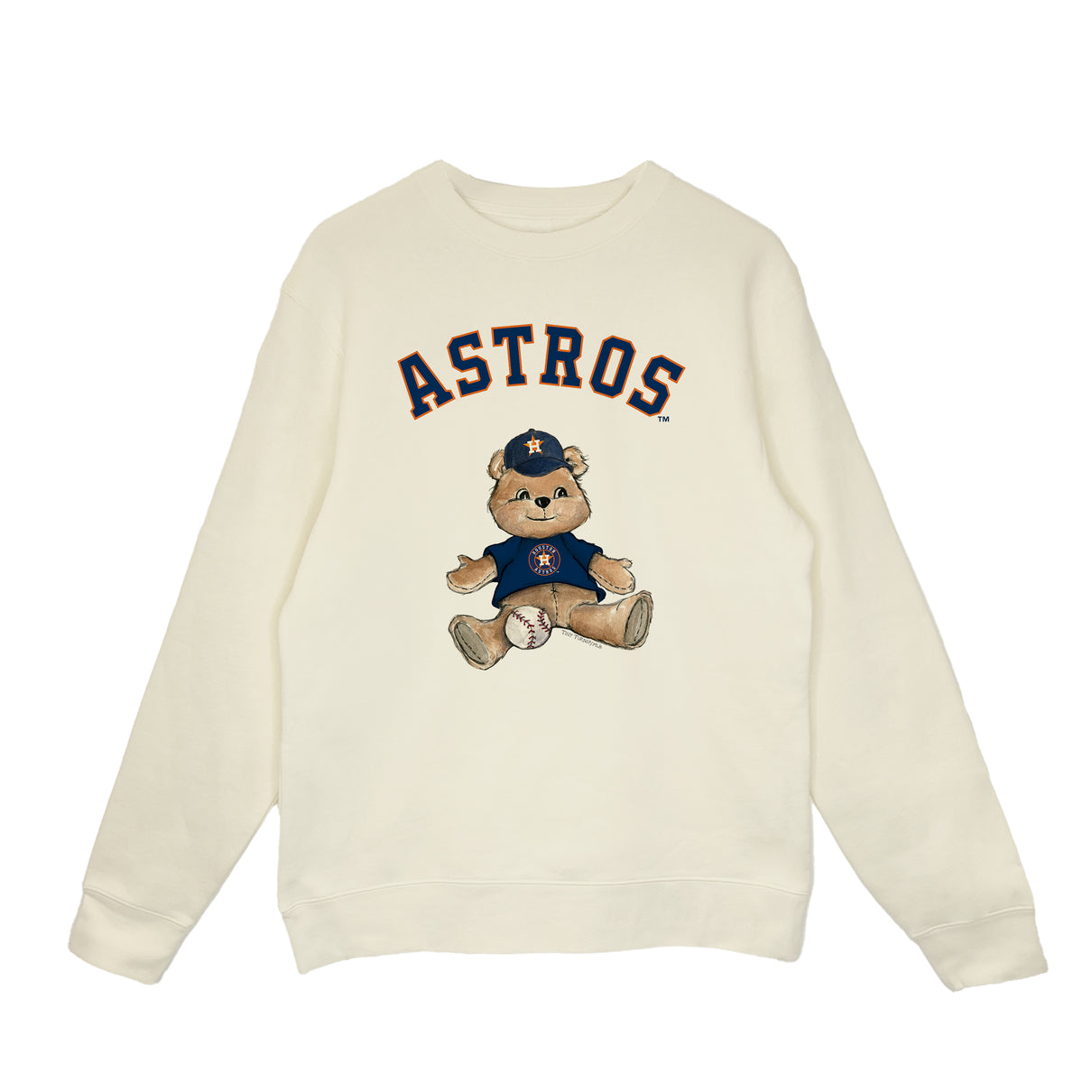 Houston Astros Teddy Crewneck Sweatshirt