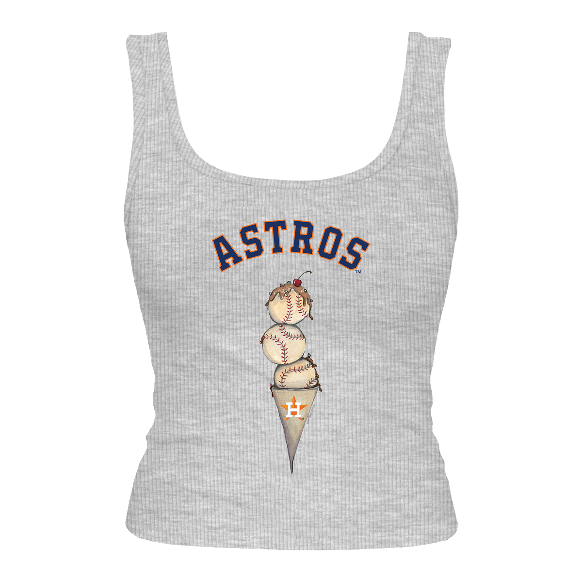 Houston Astros Triple Scoop Emmy Tank