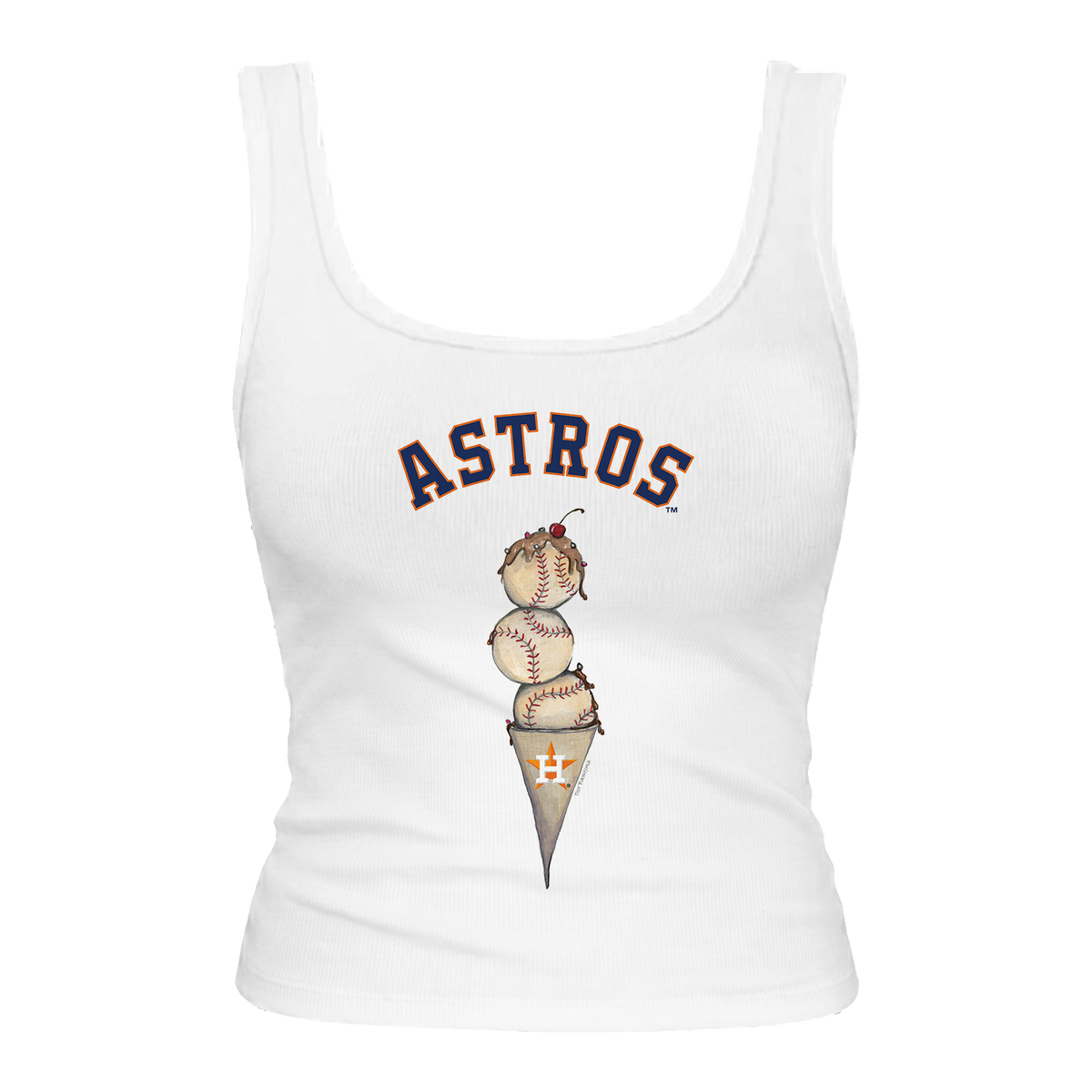 Houston Astros Triple Scoop Emmy Tank
