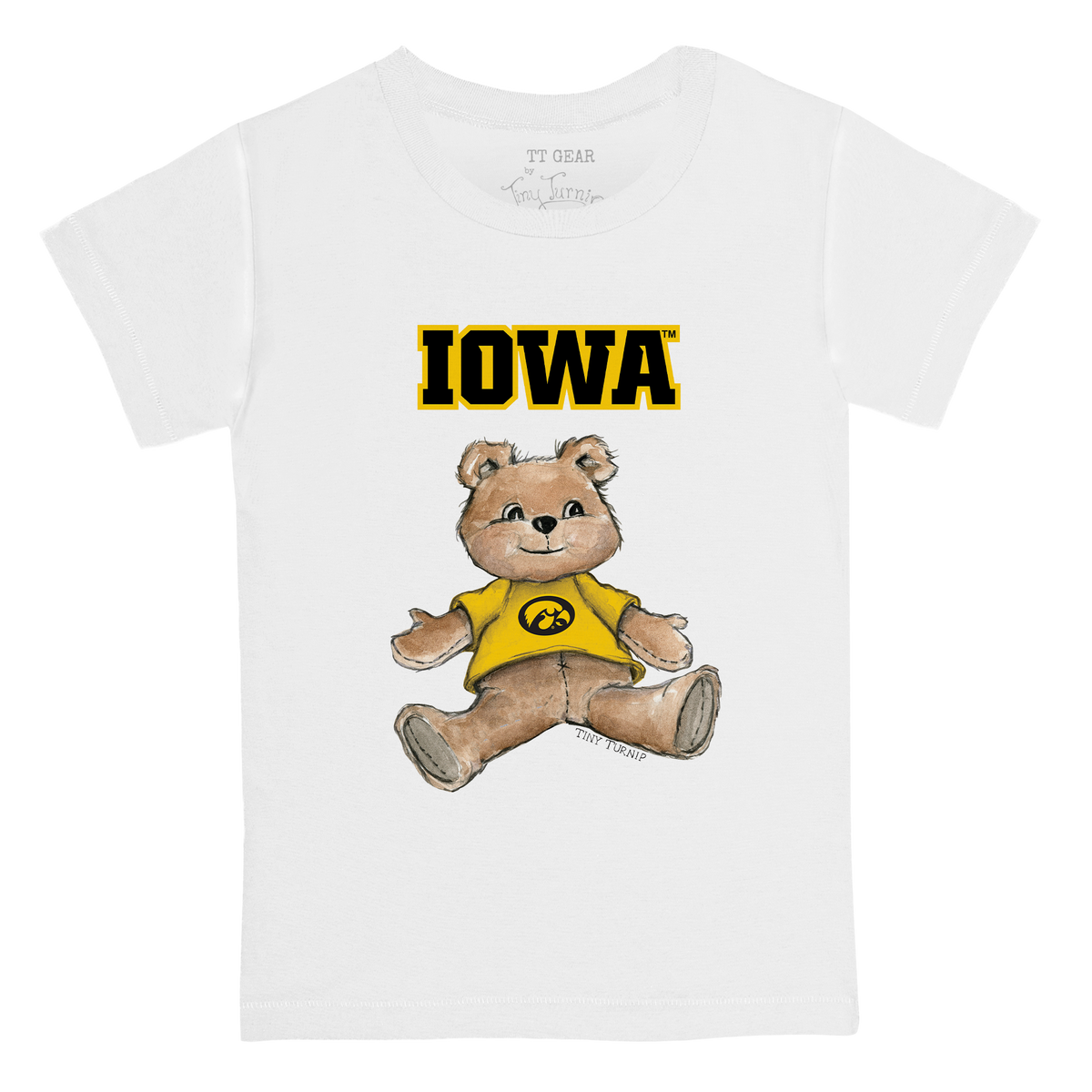 Iowa Hawkeyes Teddy Kid's Tee Shirt