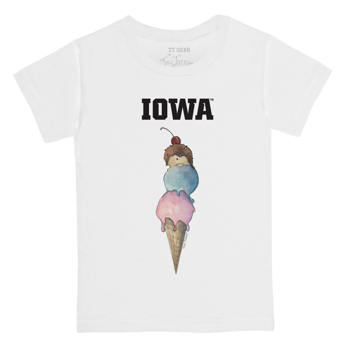 Iowa Hawkeyes Triple Scoop Kid's Tee Shirt