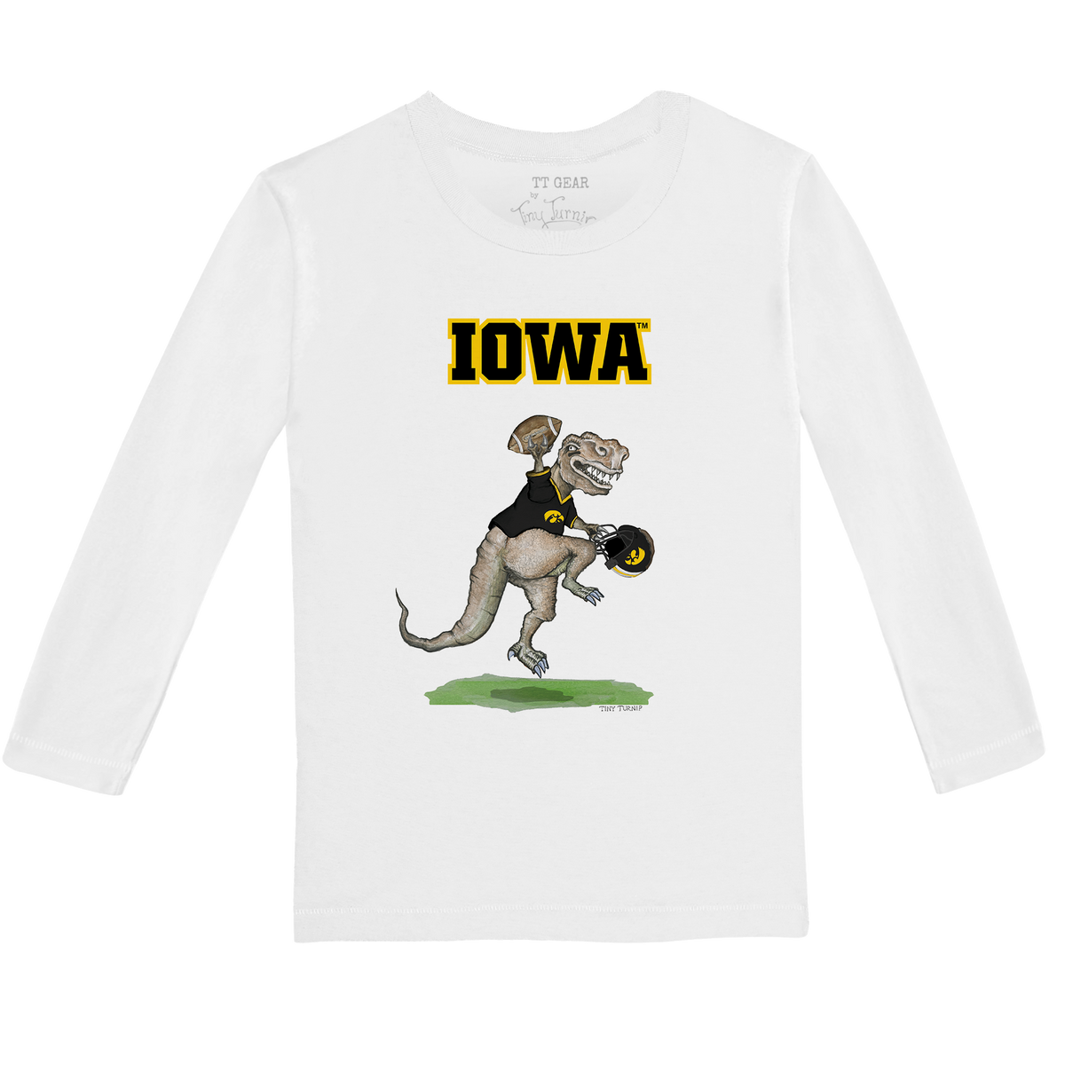 Iowa Hawkeyes TT Rex Long-Sleeve Tee Shirt