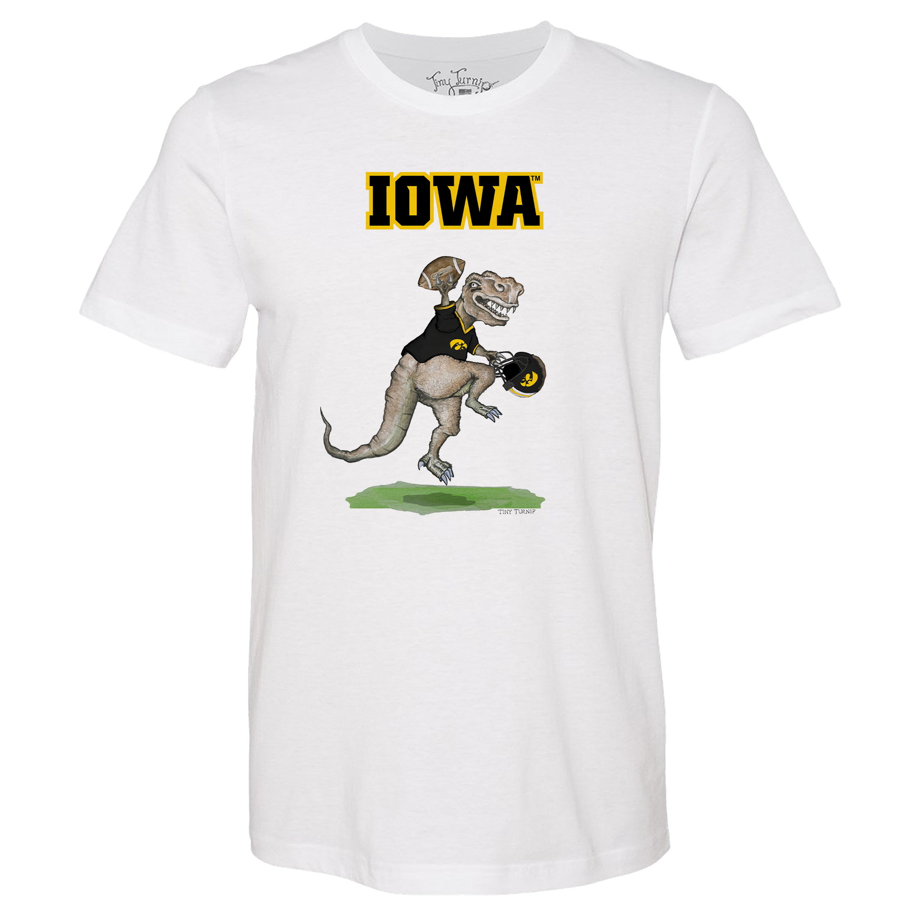 Iowa Hawkeyes TT Rex Unisex Tee Shirt