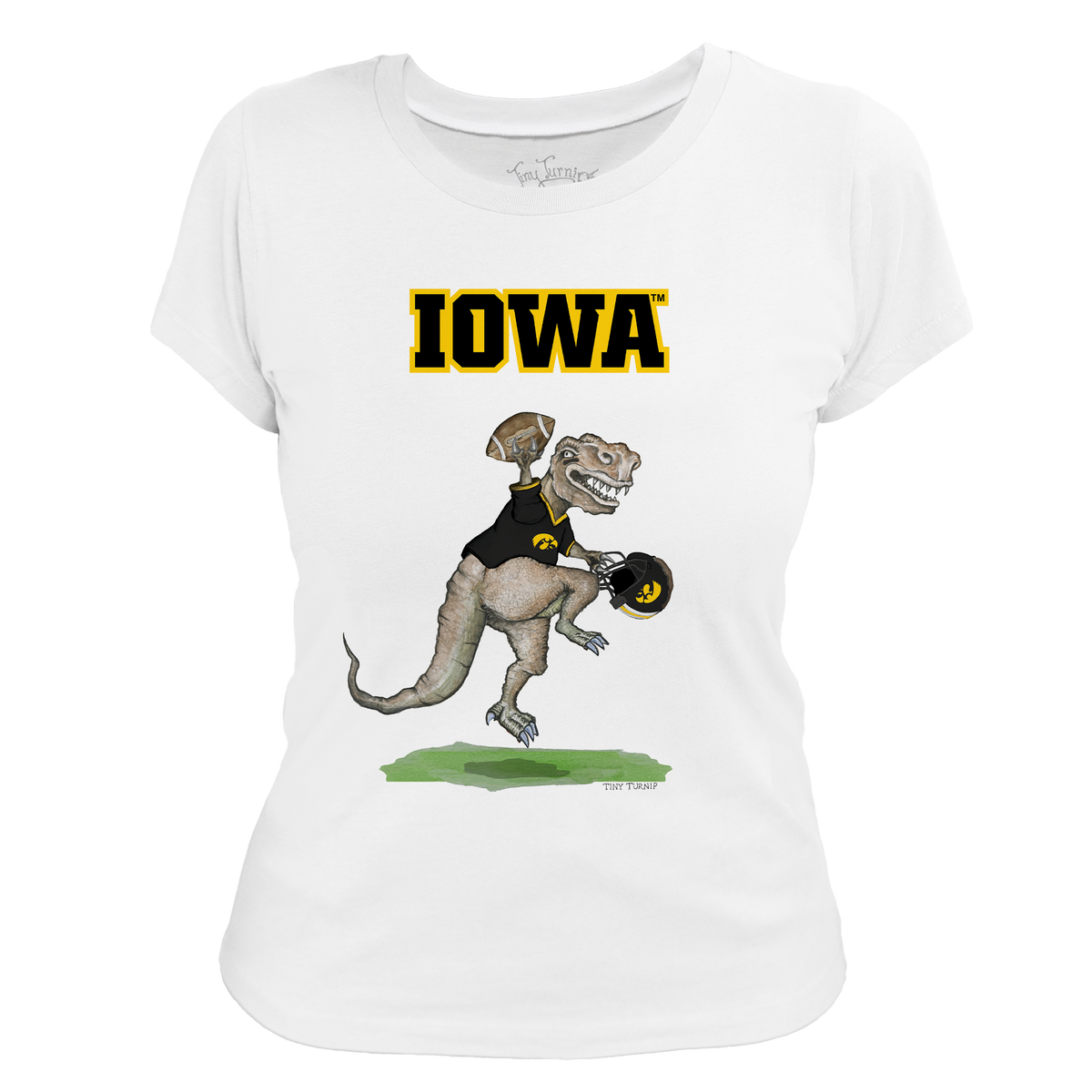 Iowa Hawkeyes TT Rex Women's Tee Shirt