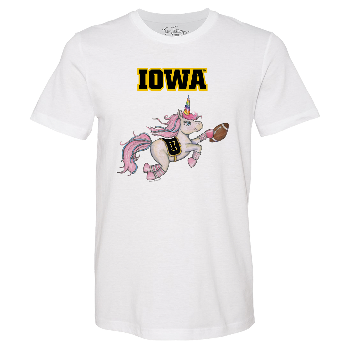 Iowa Hawkeyes Unicorn Unisex Tee Shirt