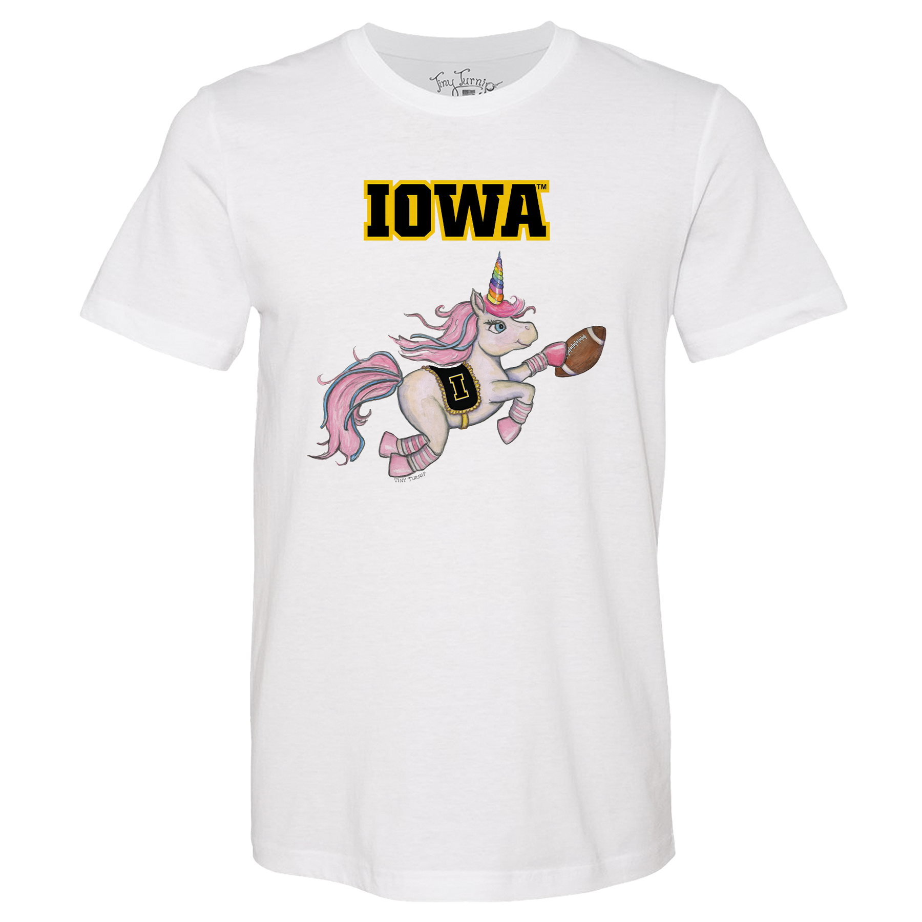 Iowa Hawkeyes Unicorn Unisex Tee Shirt