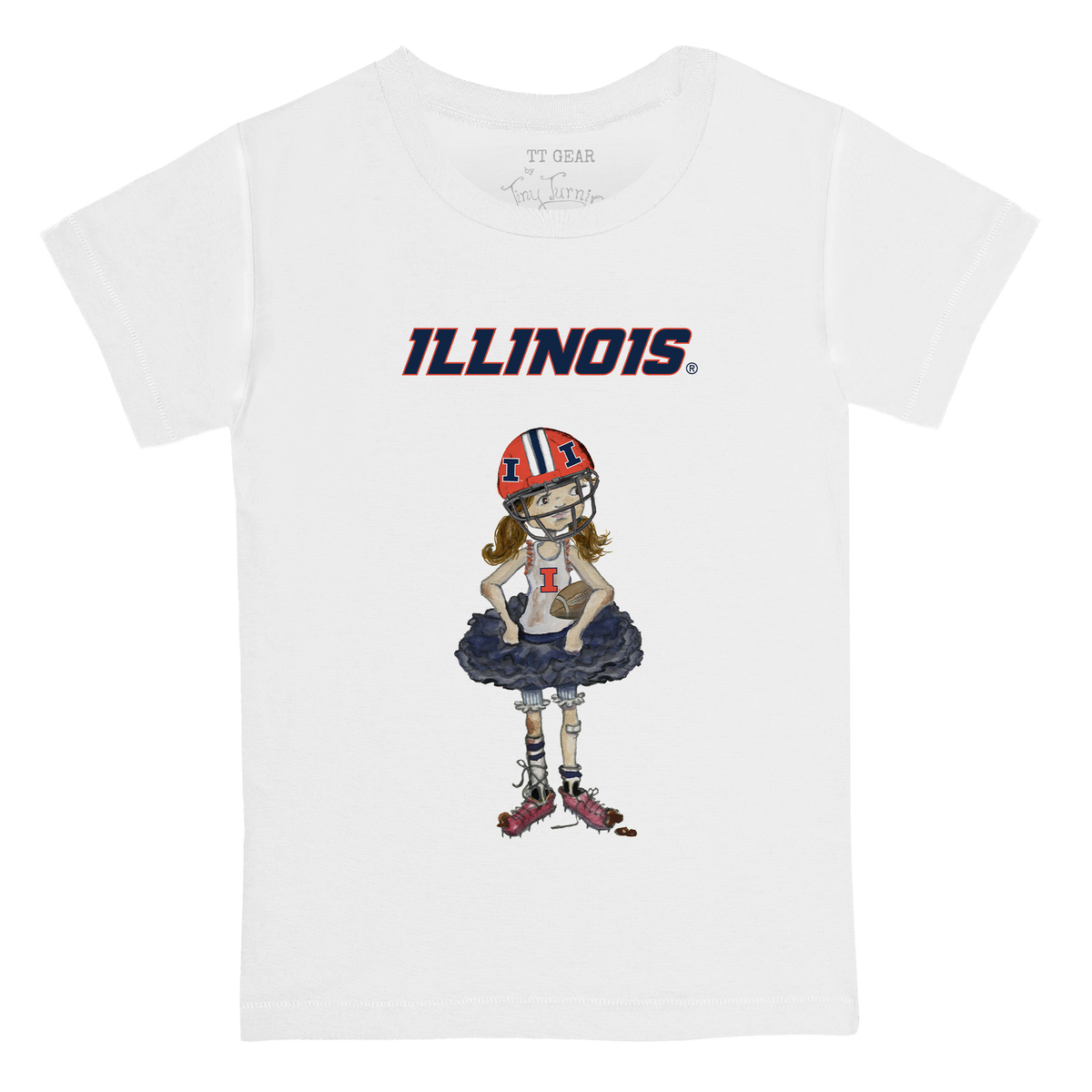 Illinois Fighting Illini Babes Kid's Tee Shirt