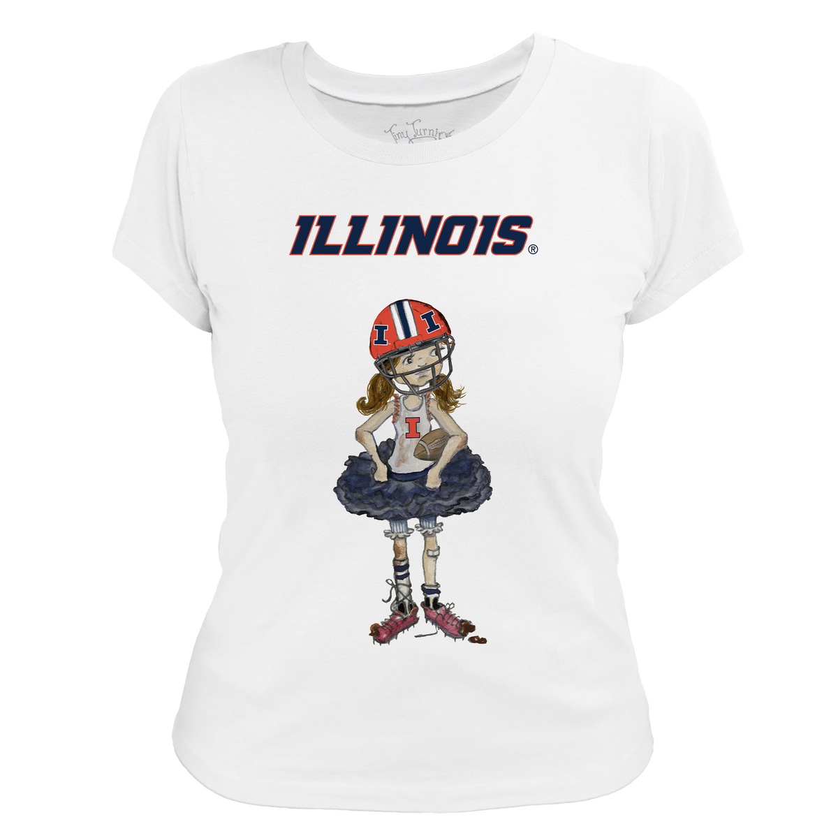 Illinois Fighting Illini Babes Women's Tee Shirt