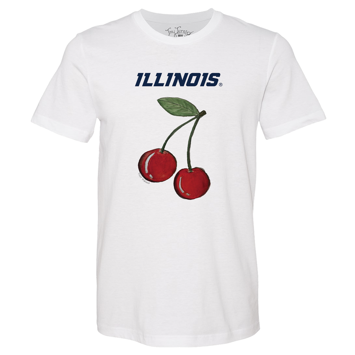 Illinois Fighting Illini Cherry Unisex Tee Shirt