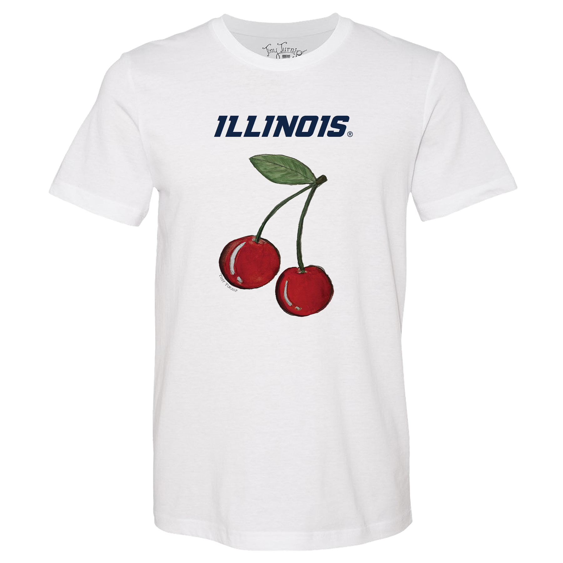 Illinois Fighting Illini Cherry Unisex Tee Shirt