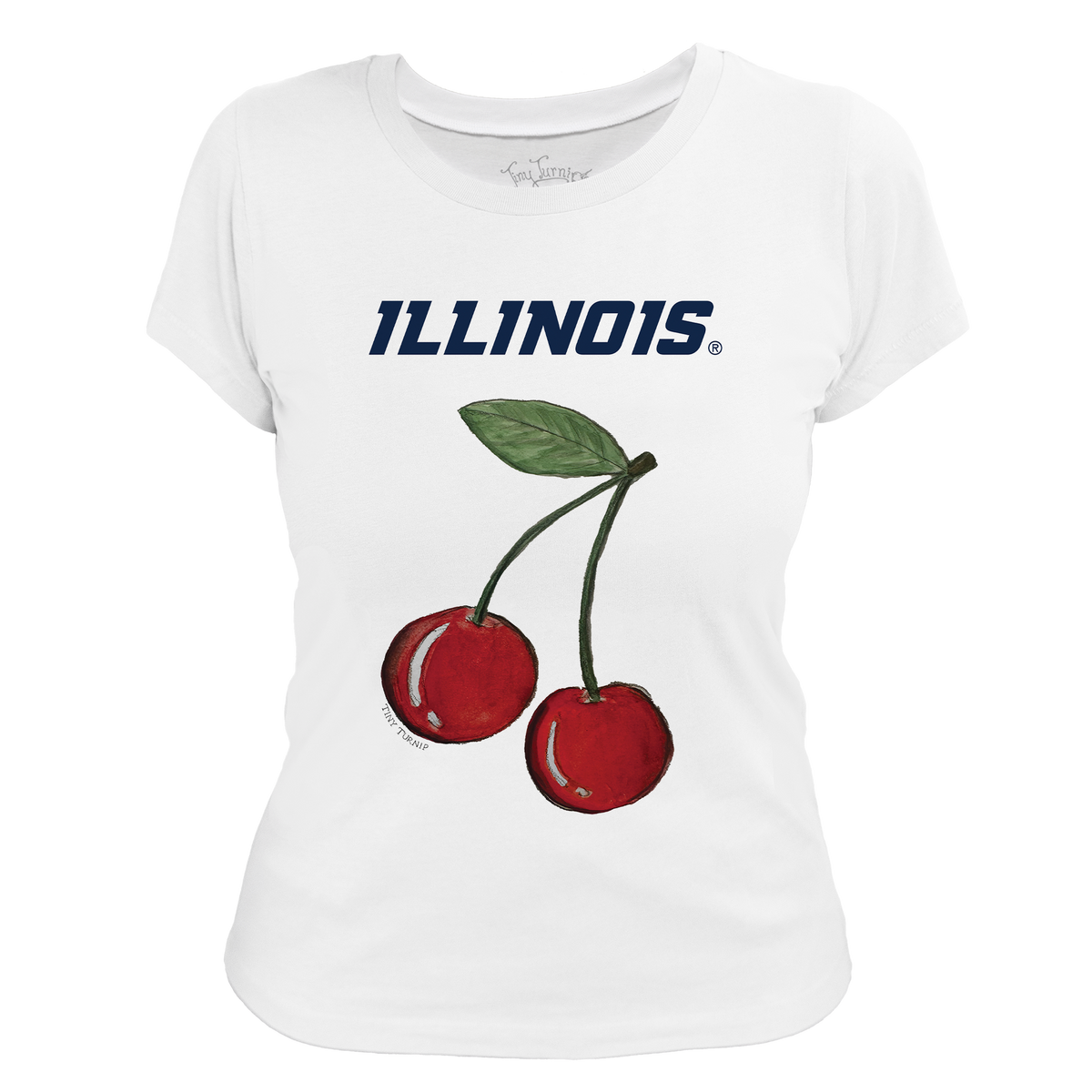 Illinois Fighting Illini Cherry Women's Tee Shirt