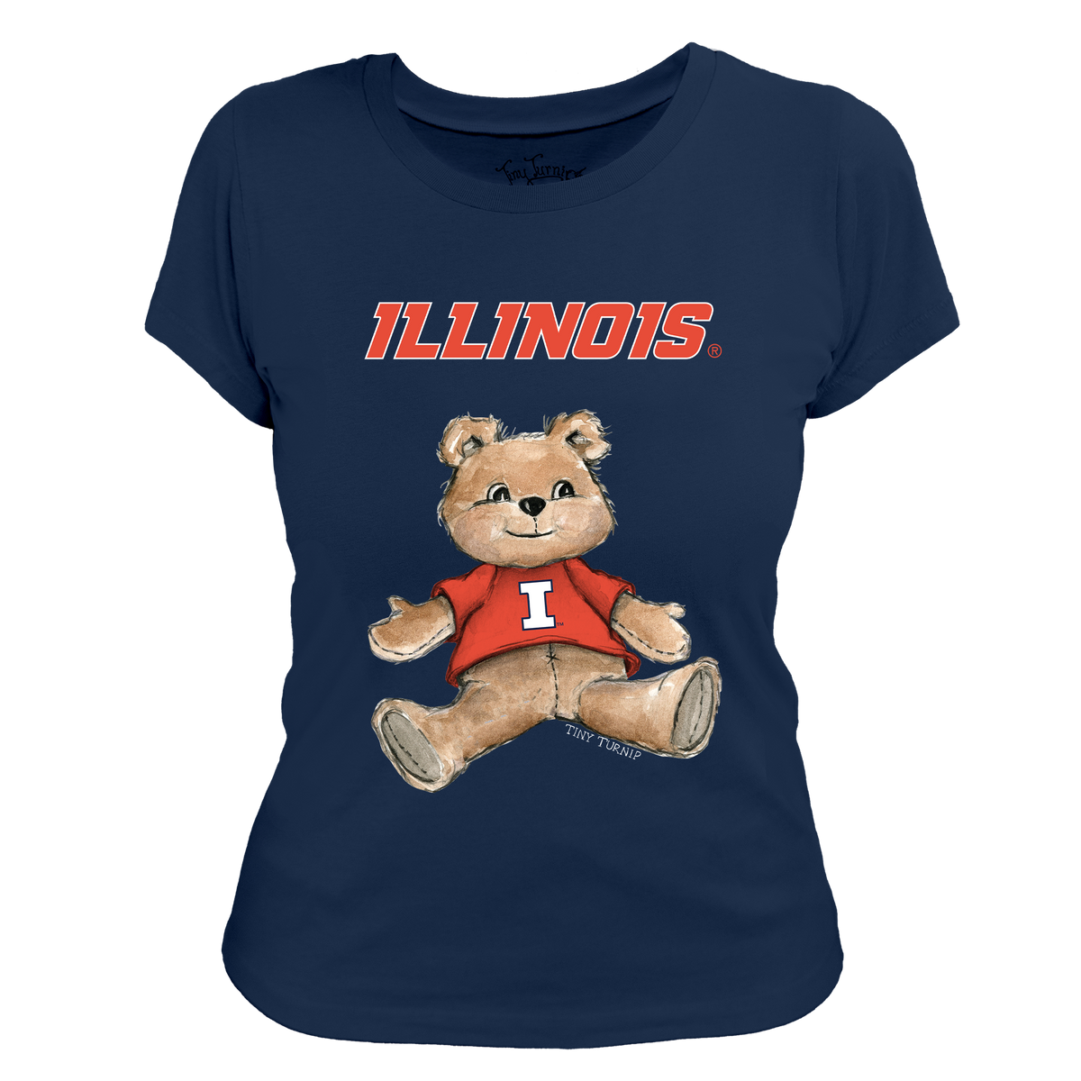 Illinois Fighting Illini Teddy Women's Tee Shirt