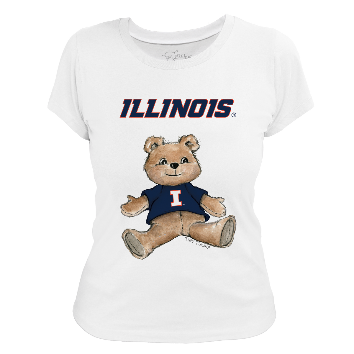 Illinois Fighting Illini Teddy Women's Tee Shirt