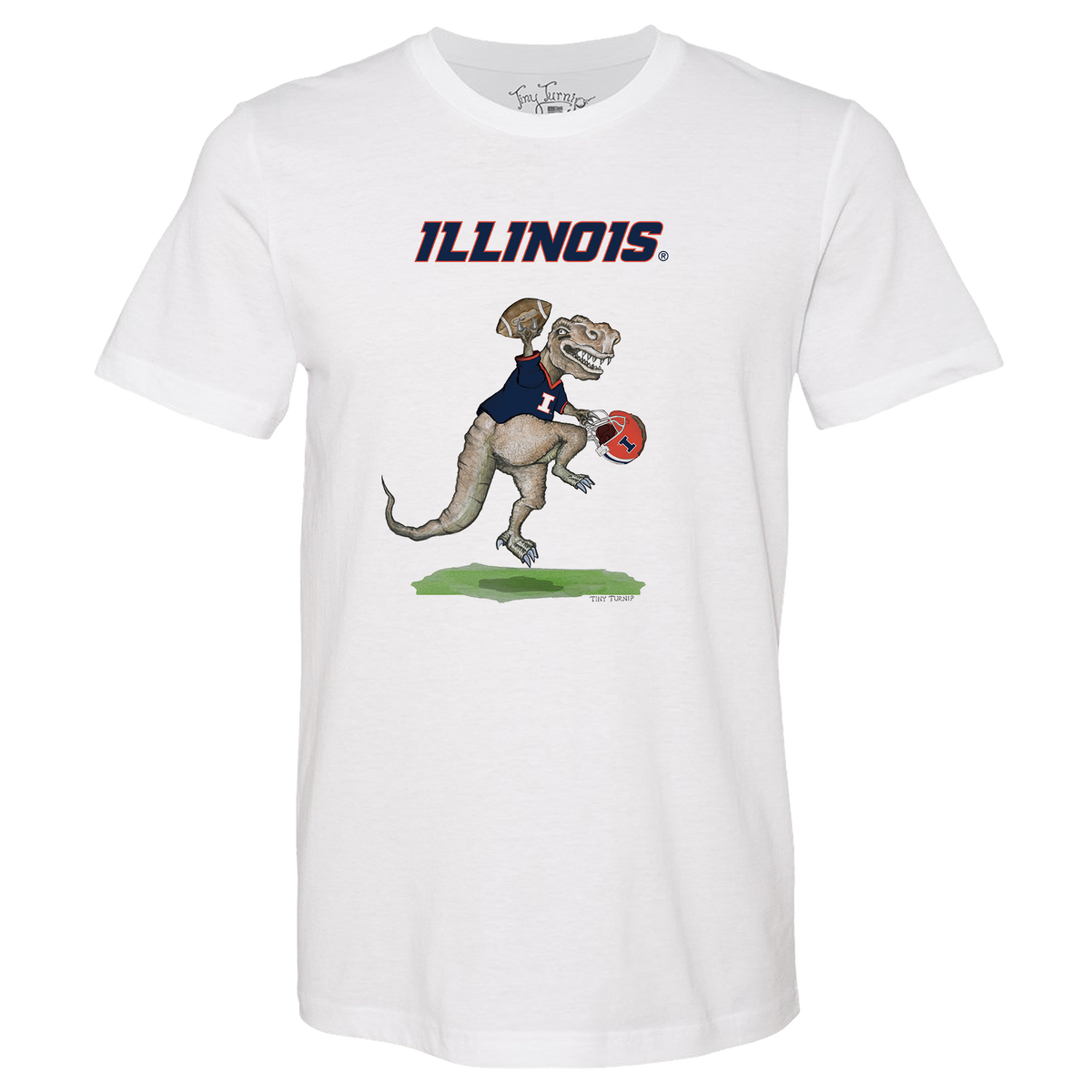 Illinois Fighting Illini TT Rex Unisex Tee Shirt