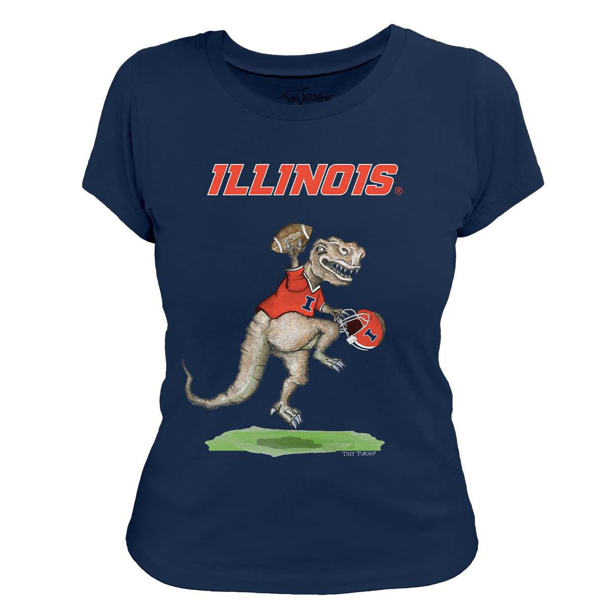 Illinois Fighting Illini TT Rex Women's Tee Shirt