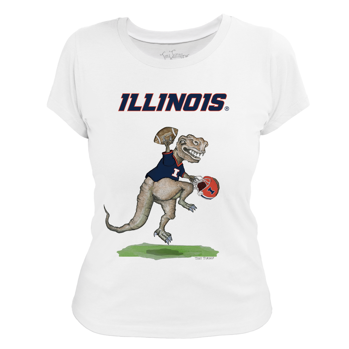 Illinois Fighting Illini TT Rex Women's Tee Shirt