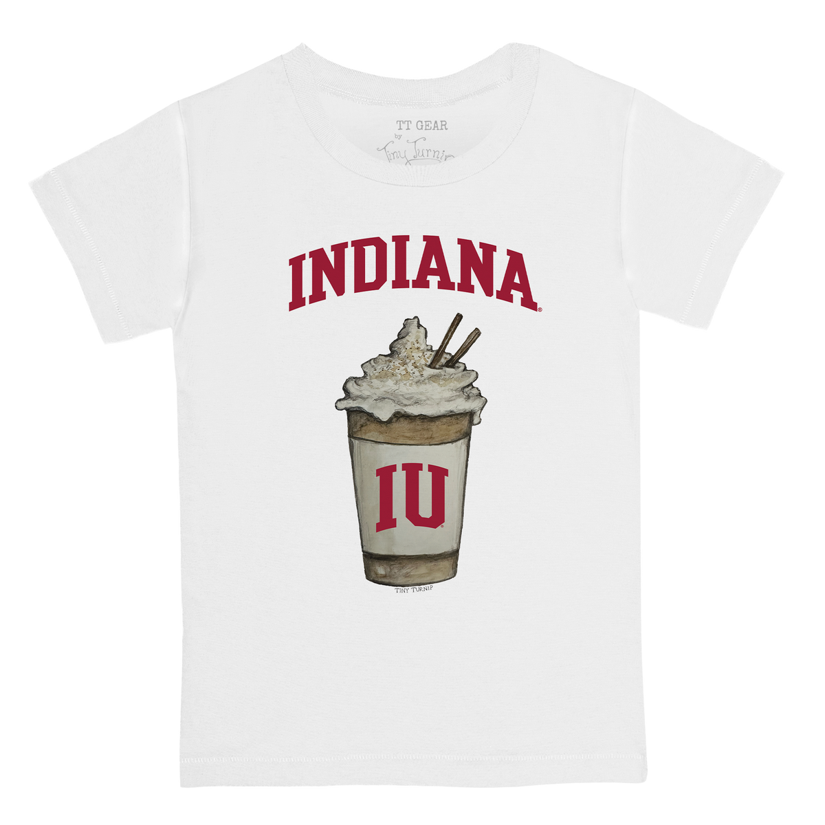 Indiana Hoosiers Latte Kid's Tee Shirt