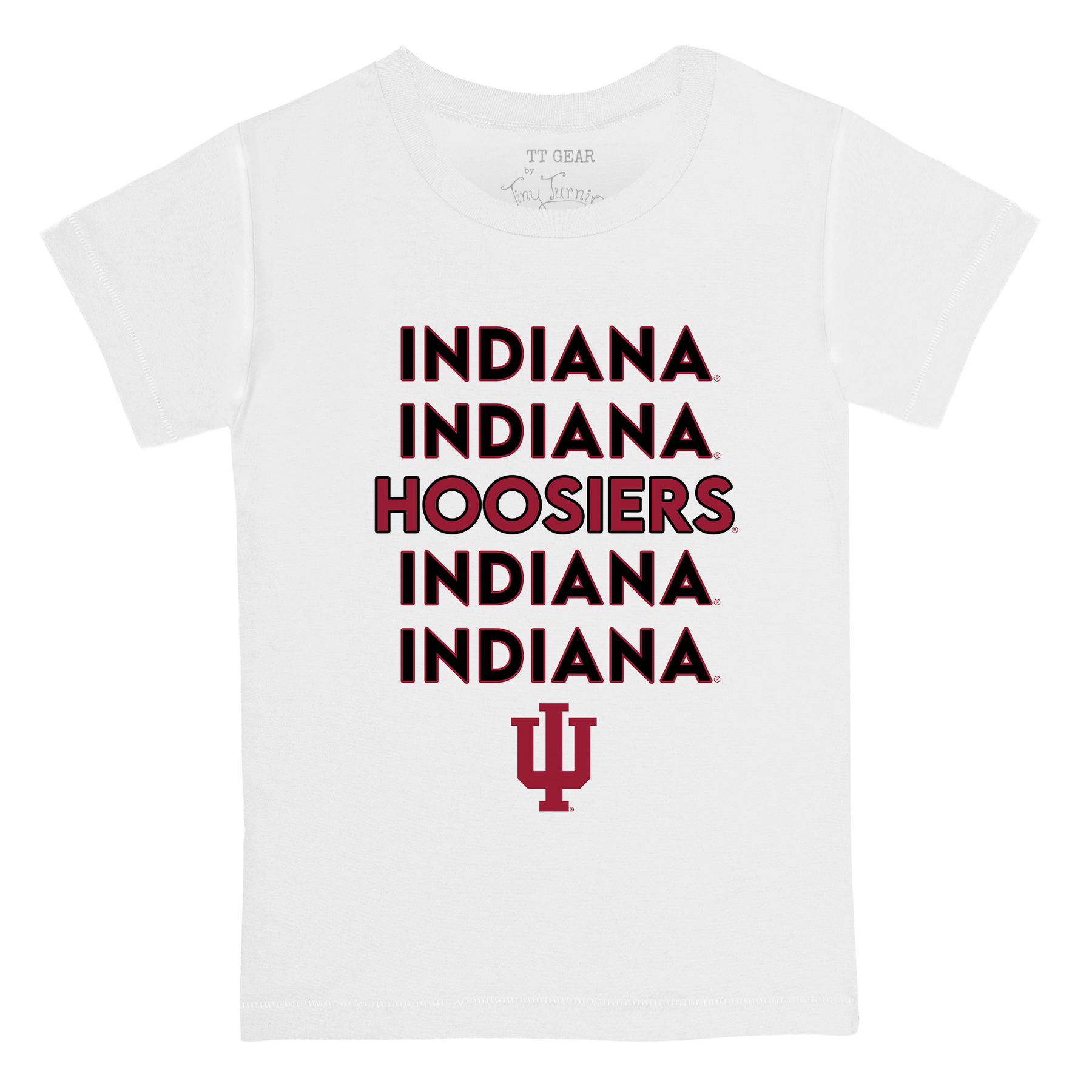 Indiana Hoosiers Stacked Kid's Tee Shirt