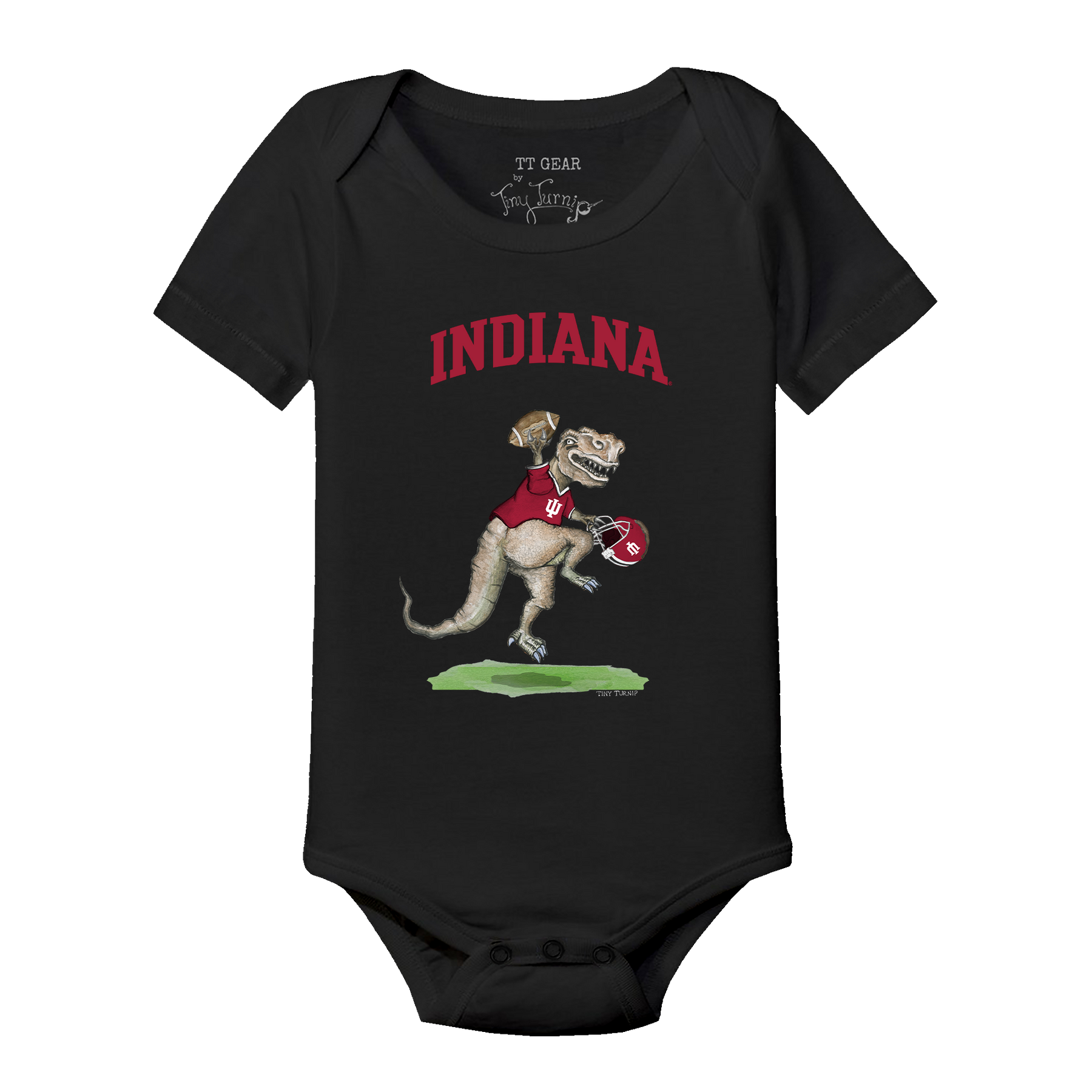 Indiana Hoosiers TT Rex Short Sleeve Snapper