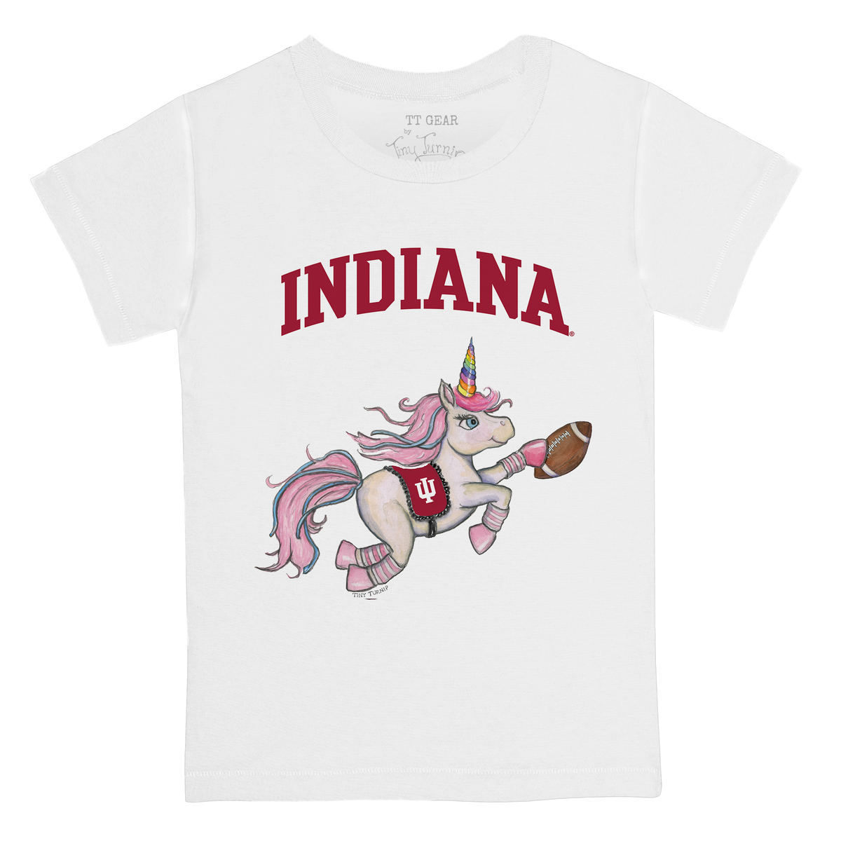 Indiana Hoosiers Unicorn Kid's Tee Shirt