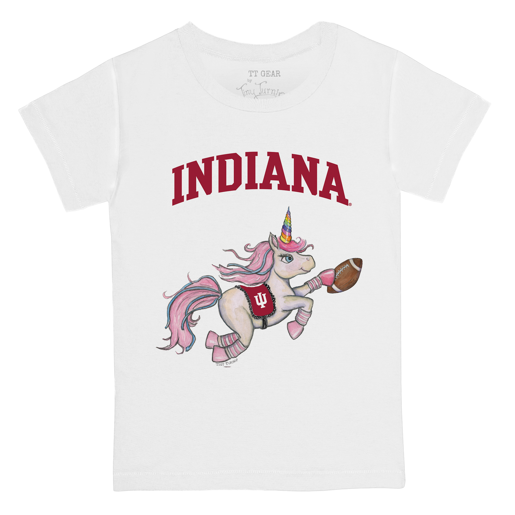 Indiana Hoosiers Unicorn Kid's Tee Shirt