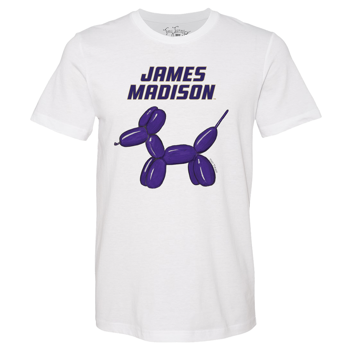 James Madison Dukes Balloon Dog Unisex Tee Shirt