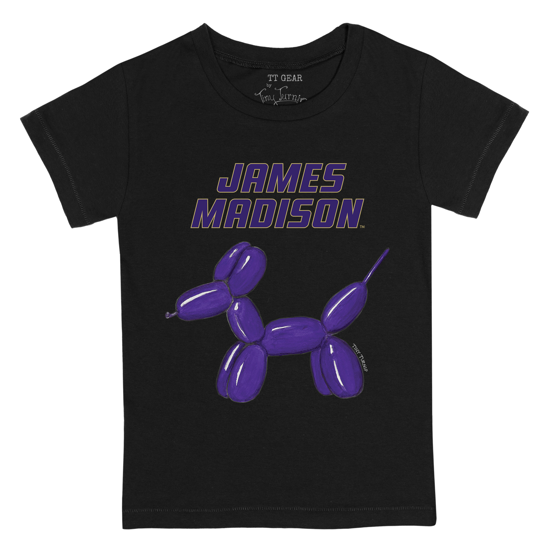 James Madison Dukes Balloon Dog Kid's Tee Shirt