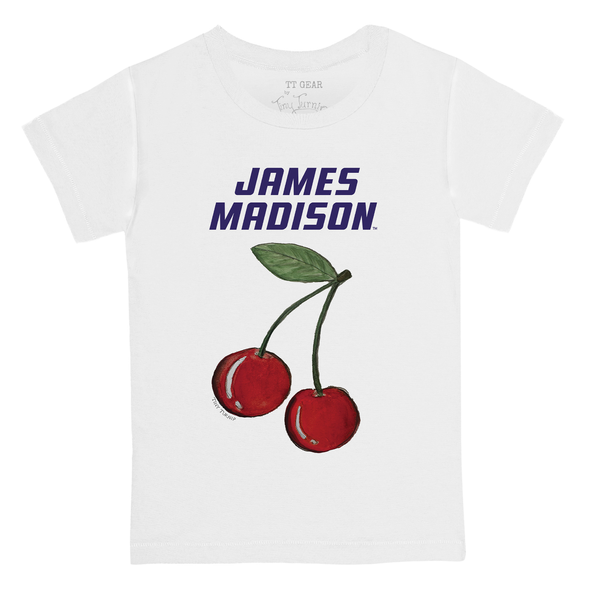 James Madison Dukes Cherry Kid's Tee Shirt