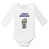 James Madison Dukes Latte Long-Sleeve Snapper