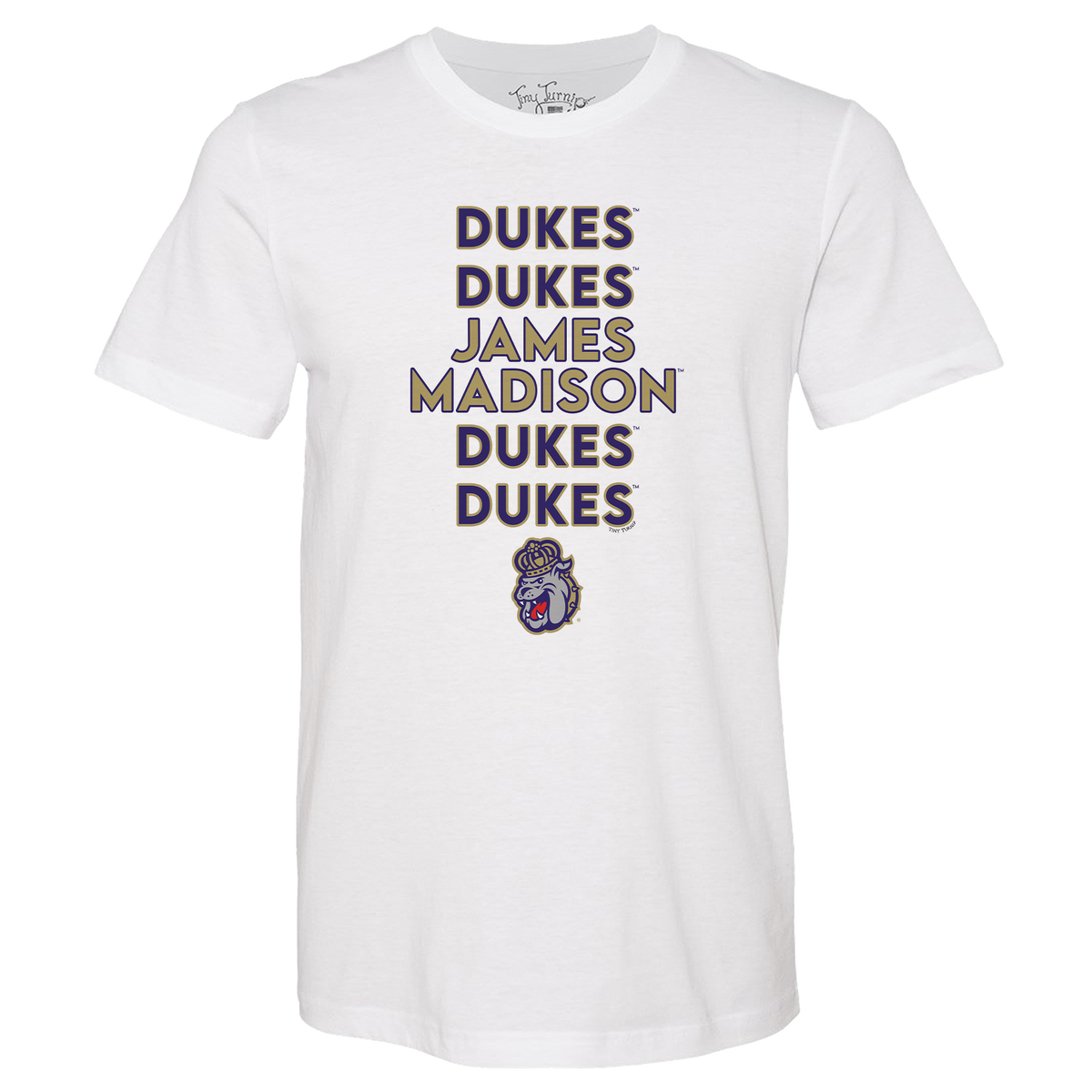 James Madison Dukes Stacked Unisex Tee Shirt
