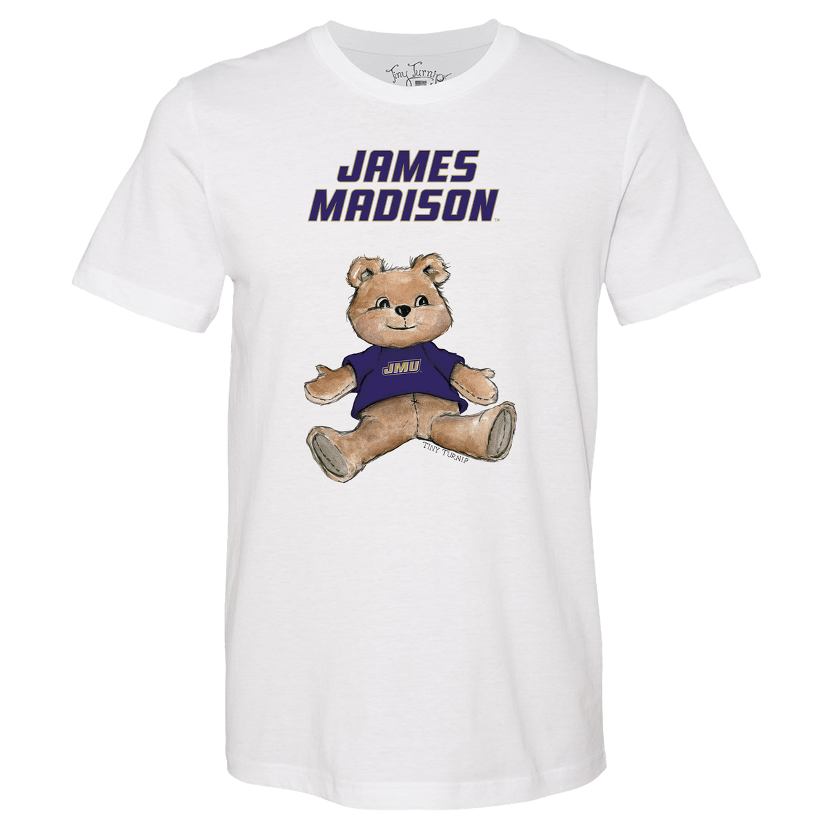 James Madison Dukes Teddy Unisex Tee Shirt
